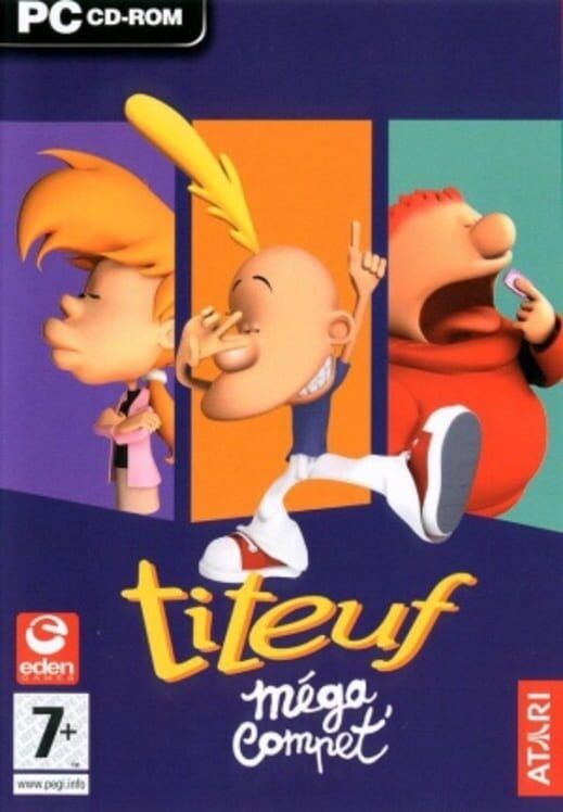 Titeuf: Méga-Compet' PS2 box art