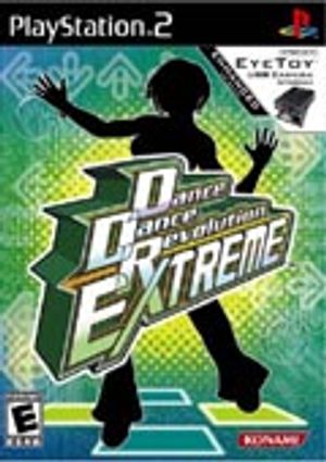 Dancing Stage Fusion (Aka Dance Dance Revolution Extreme) PS2 box art