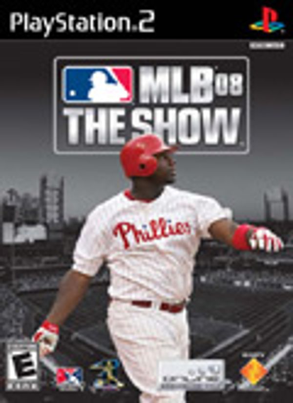 MLB ’08: The Show PS2 box art
