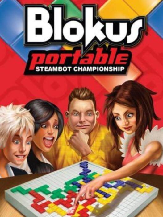 Blokus Portable: Steambot Championship PS2 box art