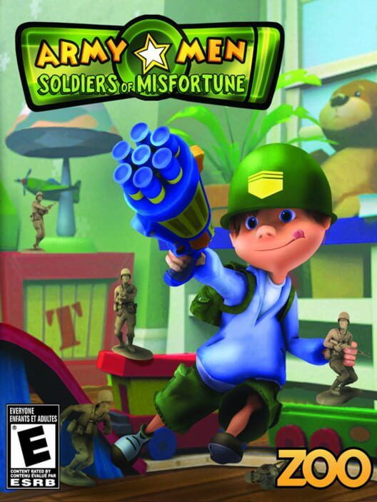 Army Men: Soldiers of Misfortune PS2 box art