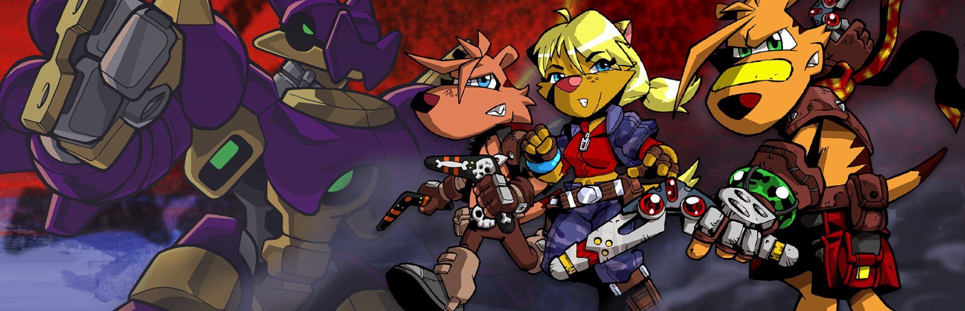Ty the Tasmanian Tiger 3: Night of the Quinkan artwork 1