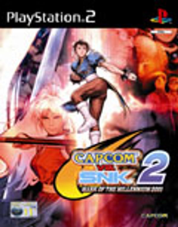 Capcom vs Snk 2: Mark of the Millennium 2001 PS2 box art