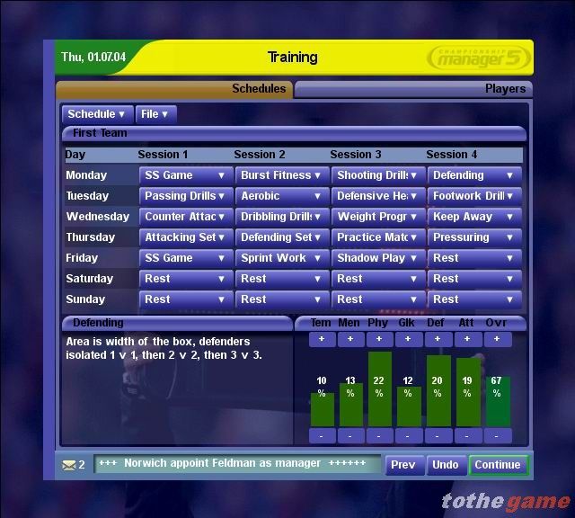 Championship Manager 5 screenshot 4
