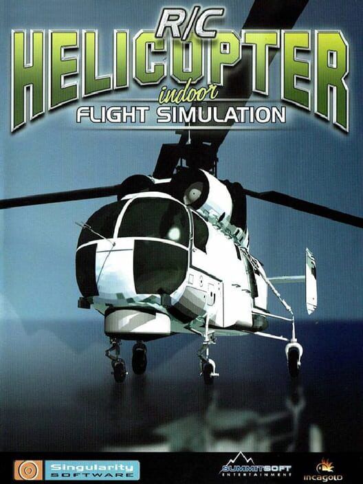 R/C Helicopter: Indoor Flight Simulation PS2 box art