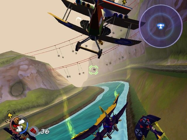 Snoopy vs the Red Baron screenshot 2