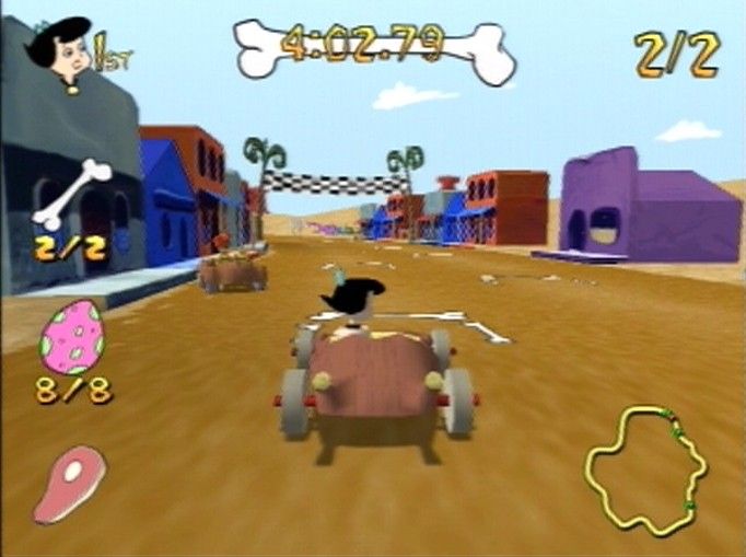 Flintstones: Bedrock Racing screenshot 6