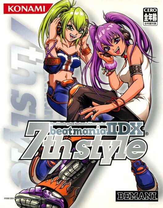 Beatmania Iidx 7th Style PS2 box art