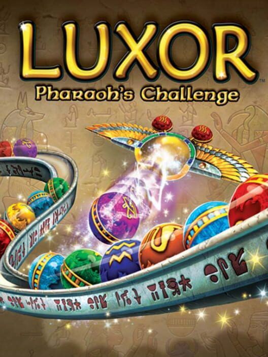 Luxor Pharaoh's Challenge PS2 box art