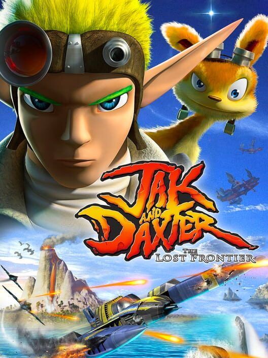 Jak and Daxter: The Lost Frontier PS2 box art