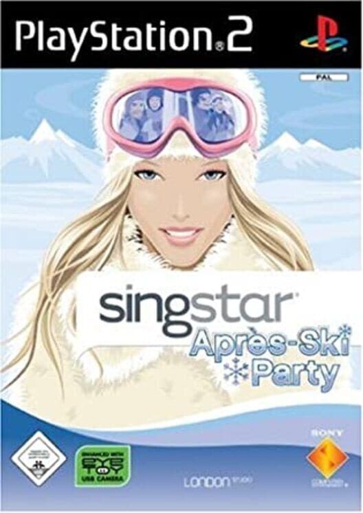 Singstar Aprés-Ski Party PS2 box art