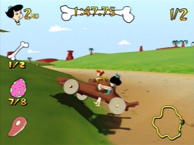 Flintstones: Bedrock Racing screenshot 5