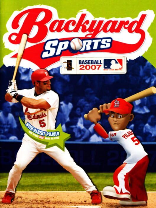 Backyard Sports: Baseball 2007 PS2 box art