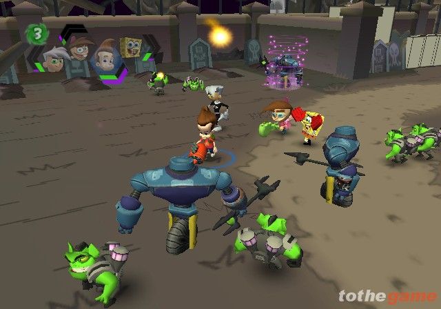 SpongeBob SquarePants and Friends: Unite! (Aka Nicktoons Unite!) screenshot 2