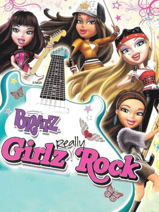 Bratz: Girlz Really Rock PS2 box art