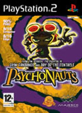 Psychonauts PS2 box art