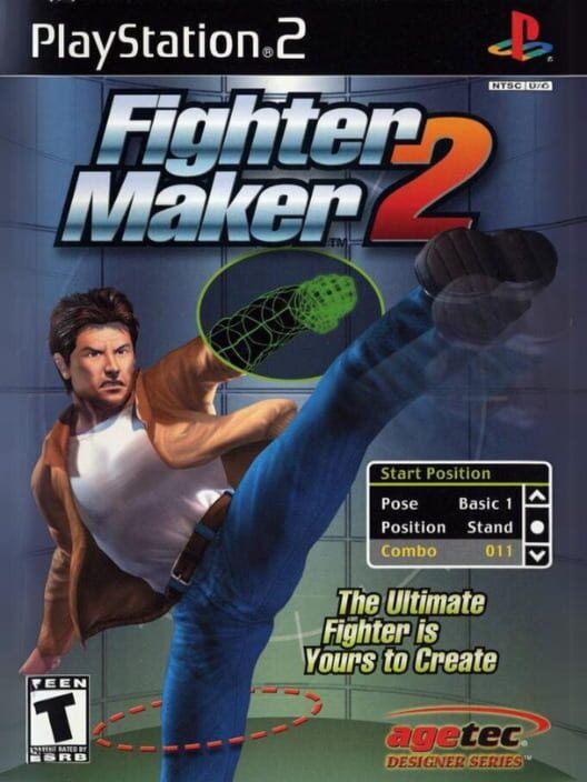 Fighter Maker 2 PS2 box art