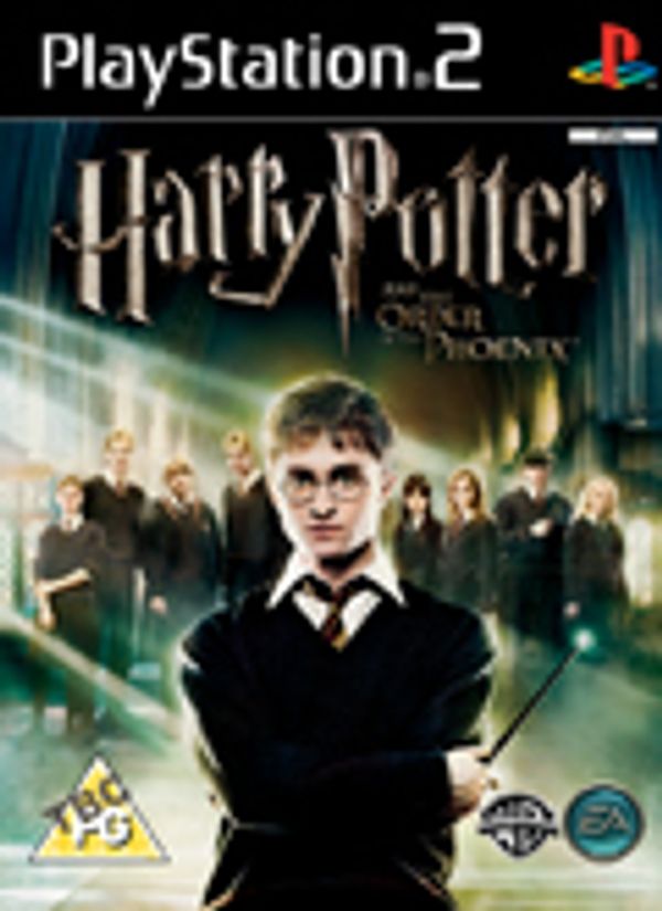 Harry Potter and the Order of the Phoenix PS2 box art