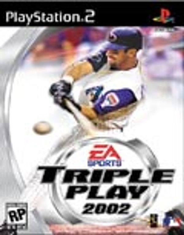 Triple Play 2002 PS2 box art