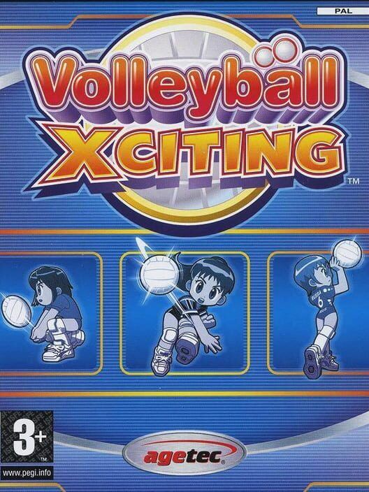 Volleyball Xciting PS2 box art