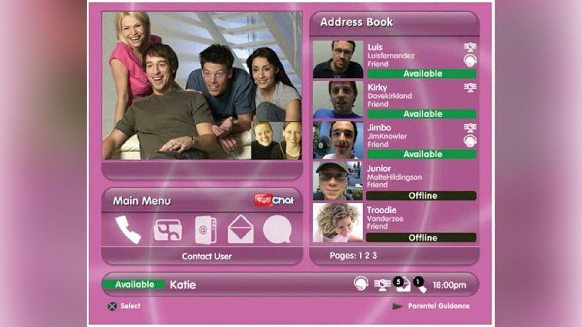 EyeToy: Chat screenshot 2