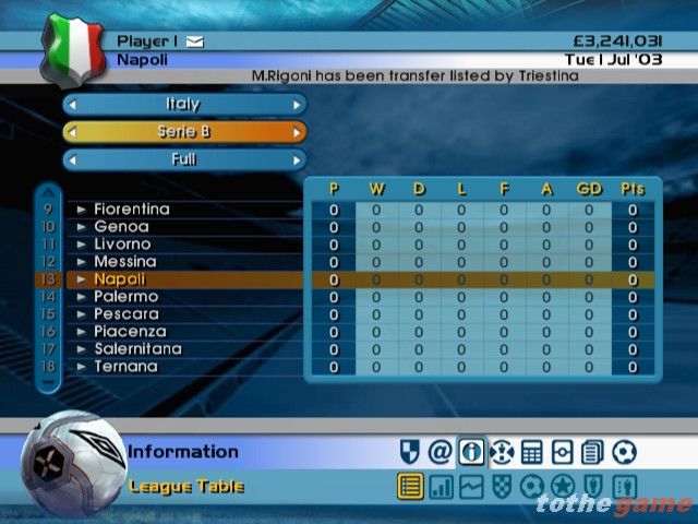 Lma Manager 2005 screenshot 10