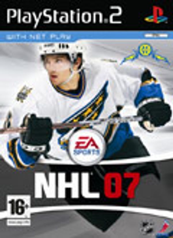 NHL 07 PS2 box art
