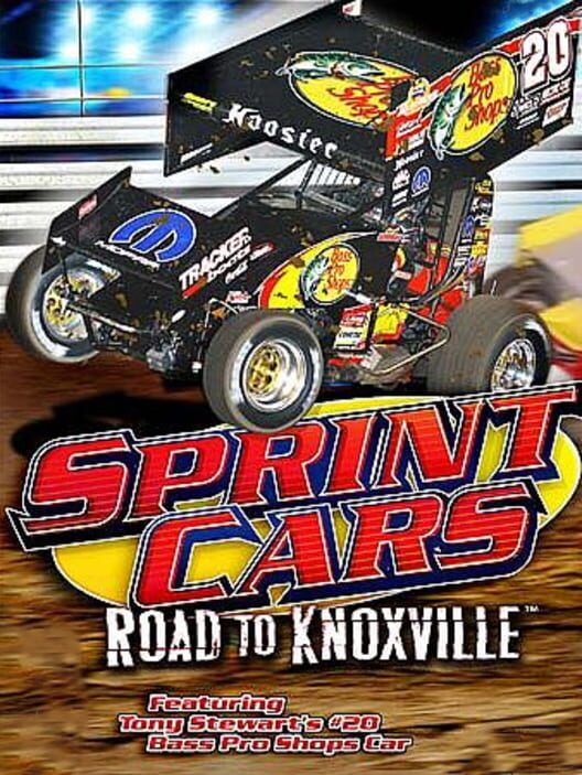 Sprint Cars Road to Knoxville PS2 box art