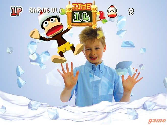 EyeToy: Monkey Mania (Aka Ape Escape EyeToy) screenshot 4