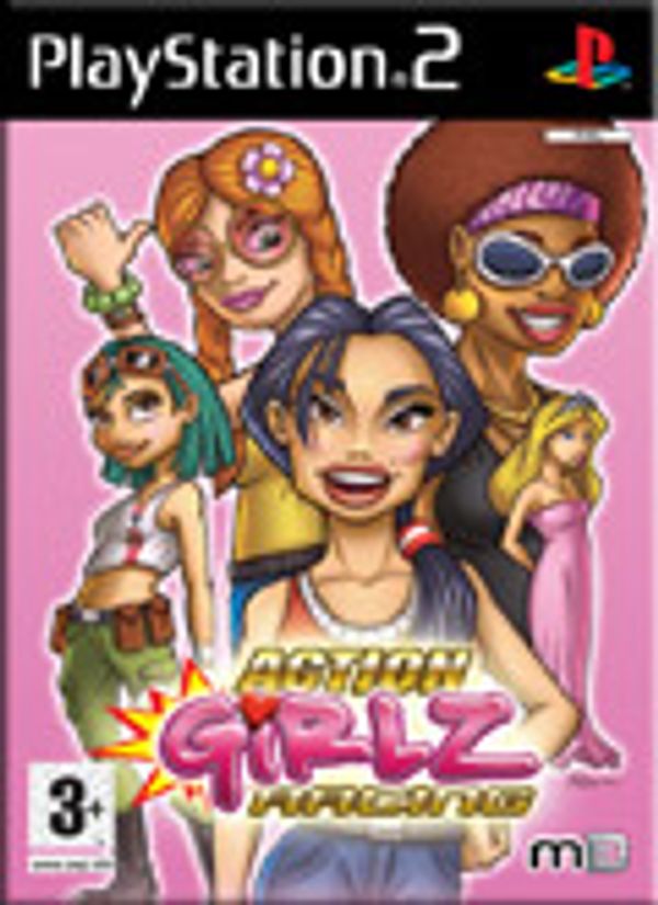 Action Girlz Racing PS2 box art