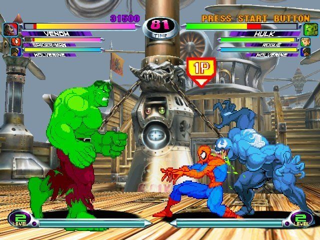Marvel vs Capcom 2 screenshot 1