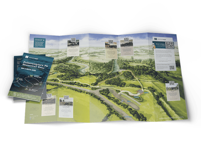 The Pukerangiora Pā Storymapp®