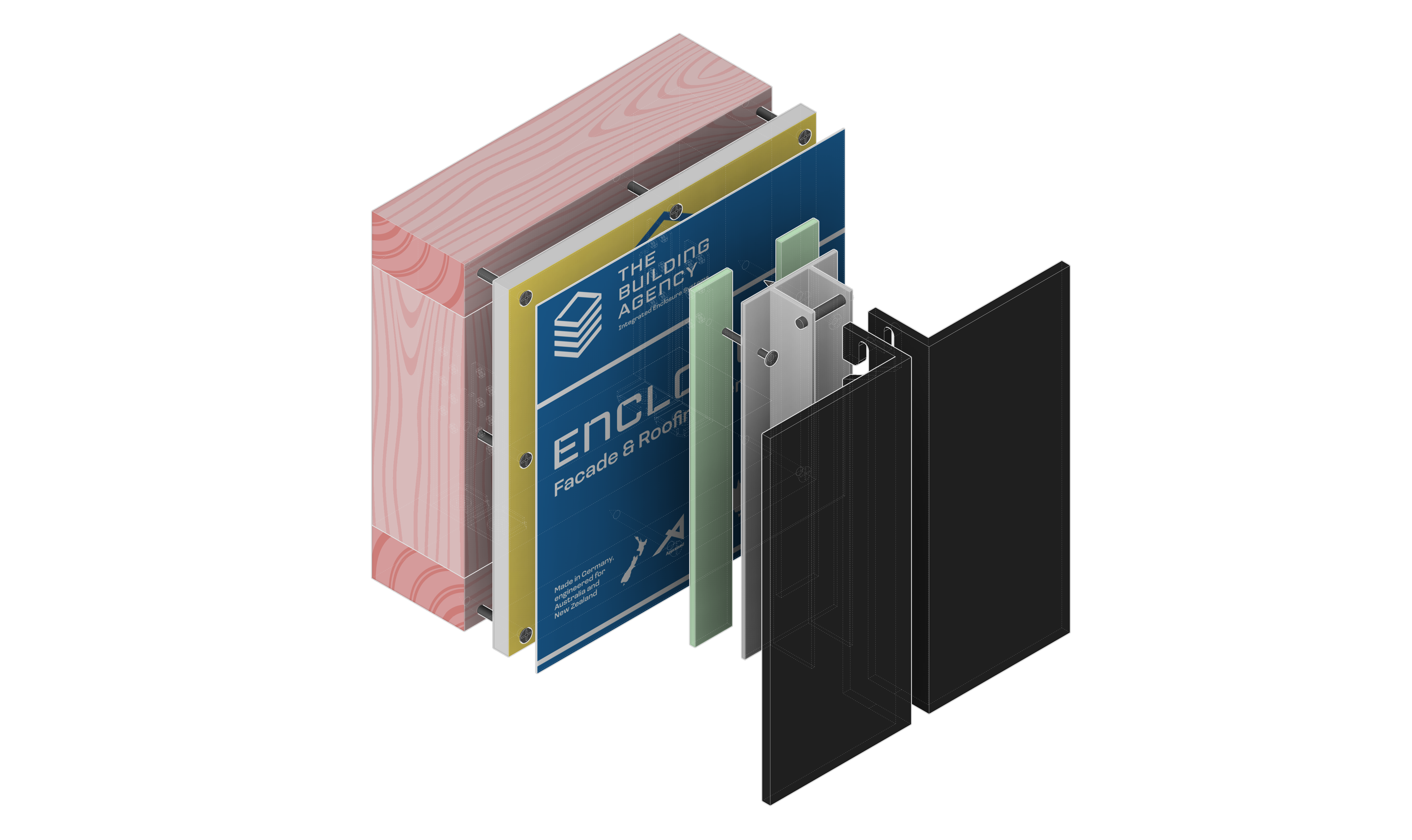 ENCLOSURE™ Open Joint (Hook & Pin) System