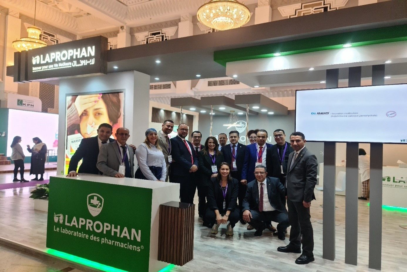 Grand succès pour la participation des Laboratoires Laprophan à la 20ème édition d'Officine Expo à Marrakech !