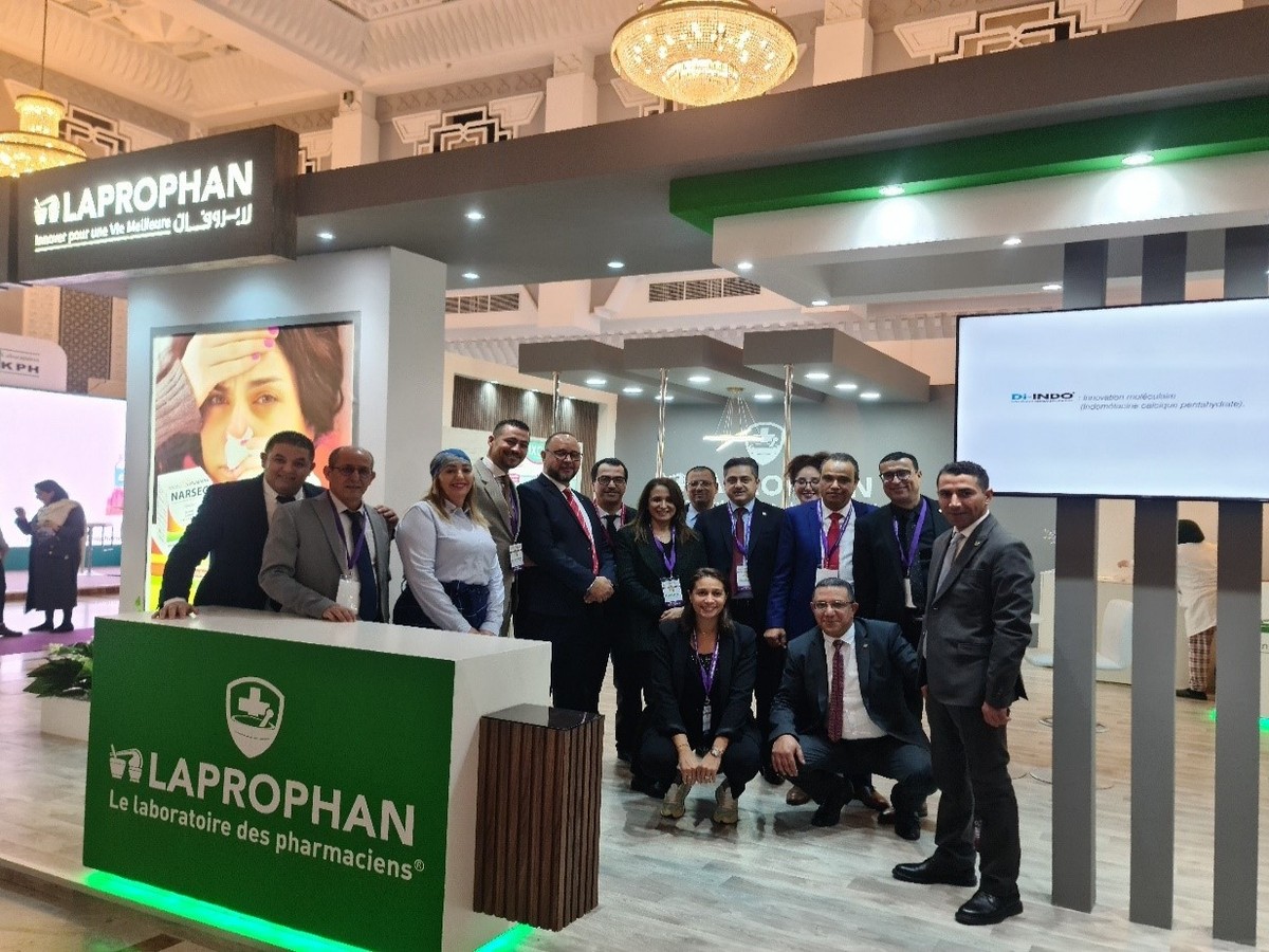 Grand succès pour la participation des Laboratoires Laprophan à la 20ème édition d'Officine Expo à Marrakech !