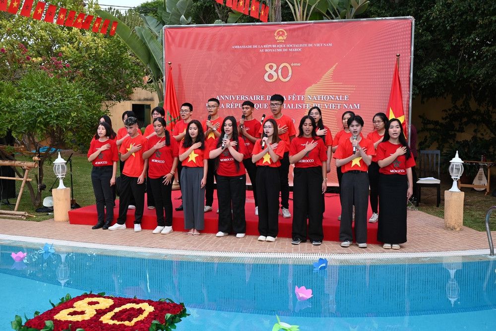 Laprophan à la célébration du 80e anniversaire de la Journée nationale du Vietnam à Rabat