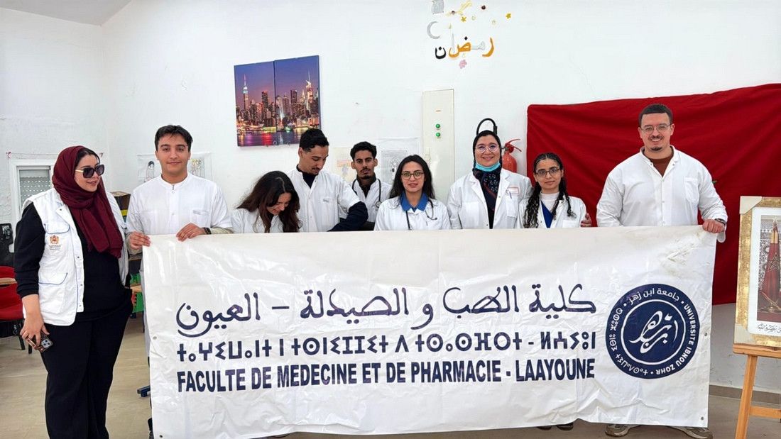 From Laâyoune to Chefchaouen: medical students embody the spirit of national solidarity in Ounan