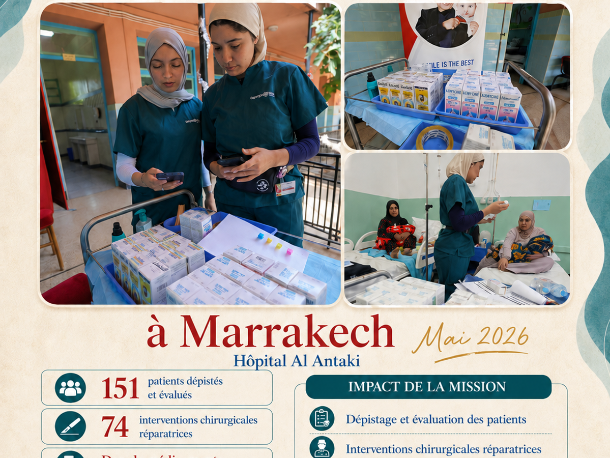 Laprophan soutient Operation Smile Morocco lors d’une mission chirurgicale à Marrakech