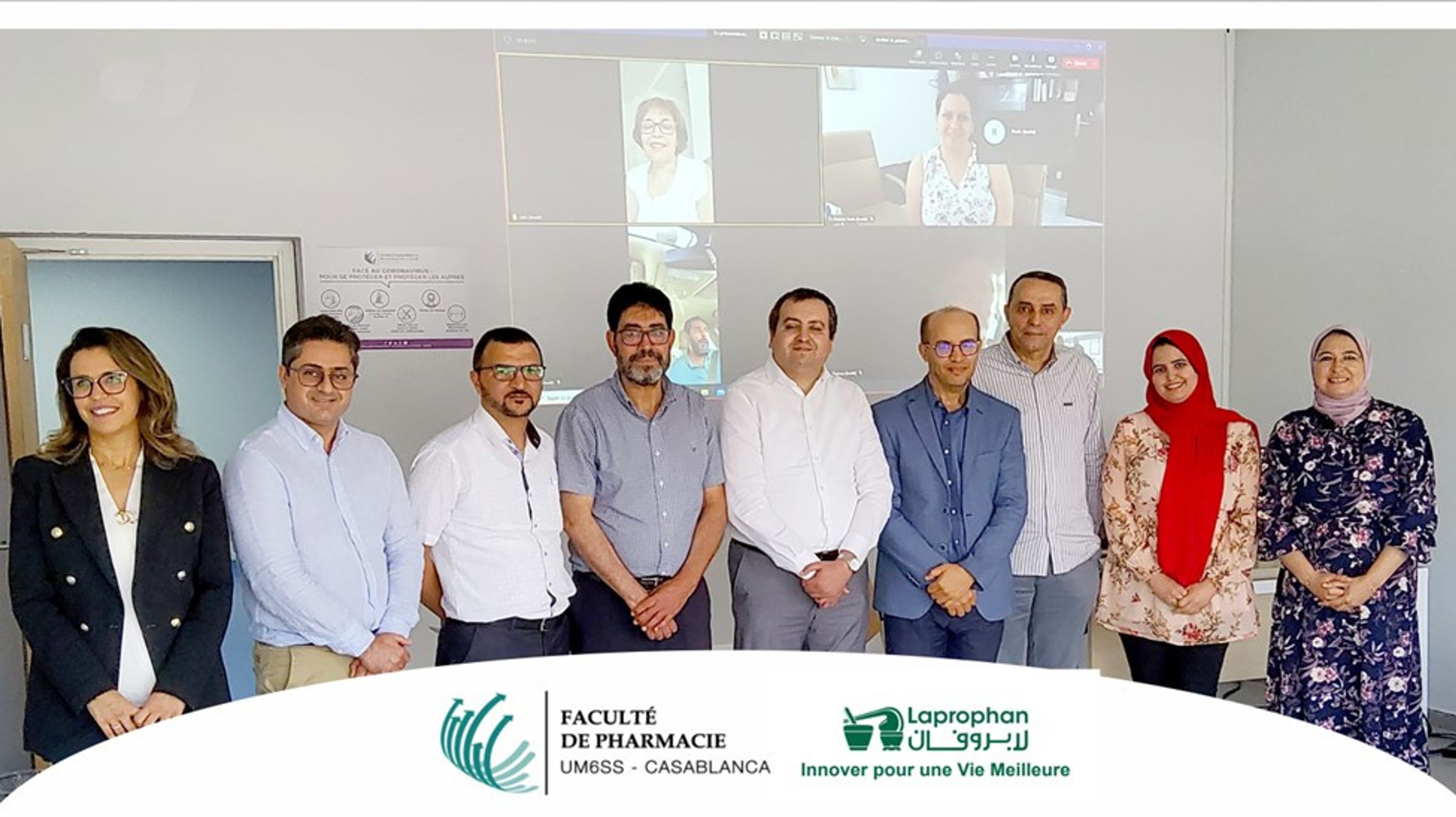 Training for pharmacy assistants: partnership between the Faculty of Pharmacy at UM6SS and Laprophan Laboratories
