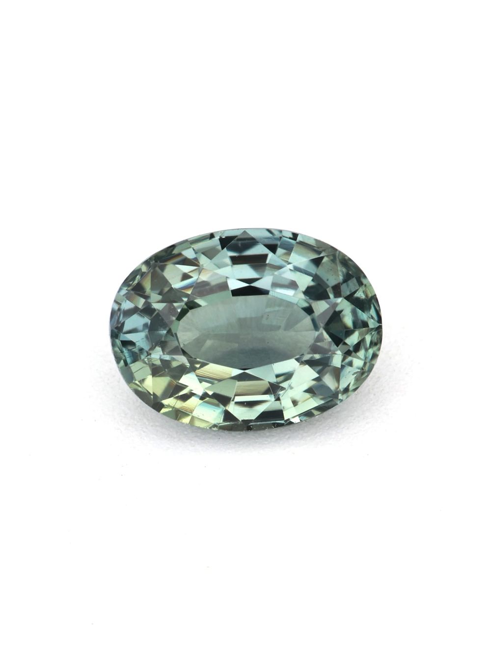 Tea Garden Sapphire — 0.78 ct Oval Cut