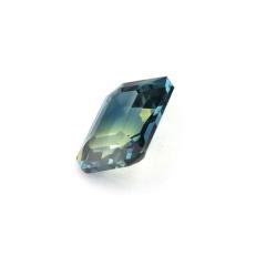 Nangi fine jewelry - teal / Peacock sapphire gemstone in gold