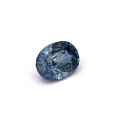 Nangi fine jewelry - teal / Peacock sapphire gemstone in gold