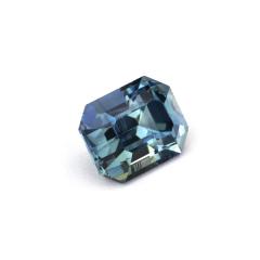 Nangi fine jewelry - teal / Peacock sapphire gemstone in gold