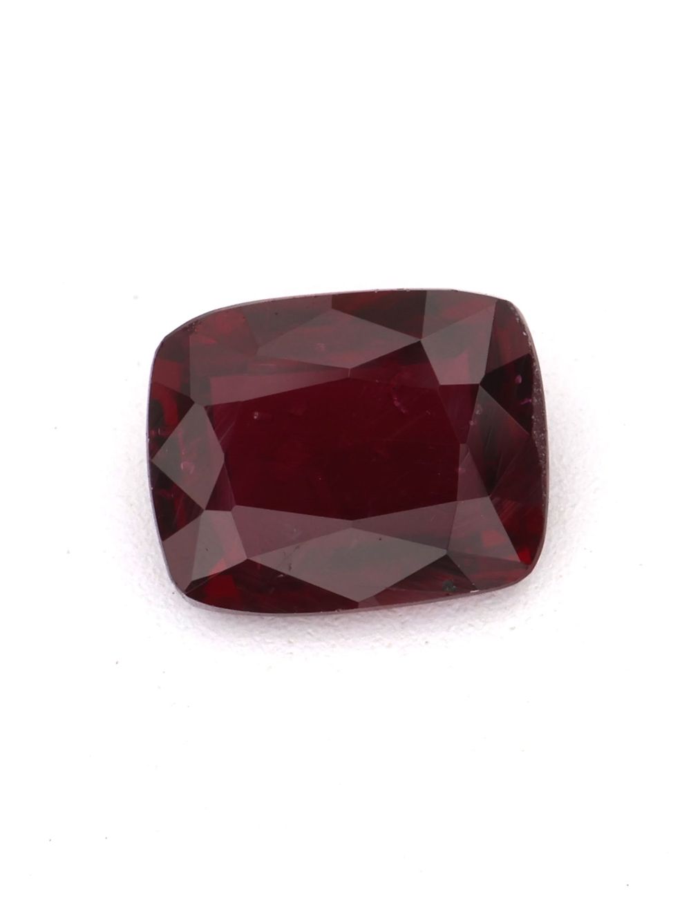0.46 ct Unheated Royal Red Ruby, Cushion