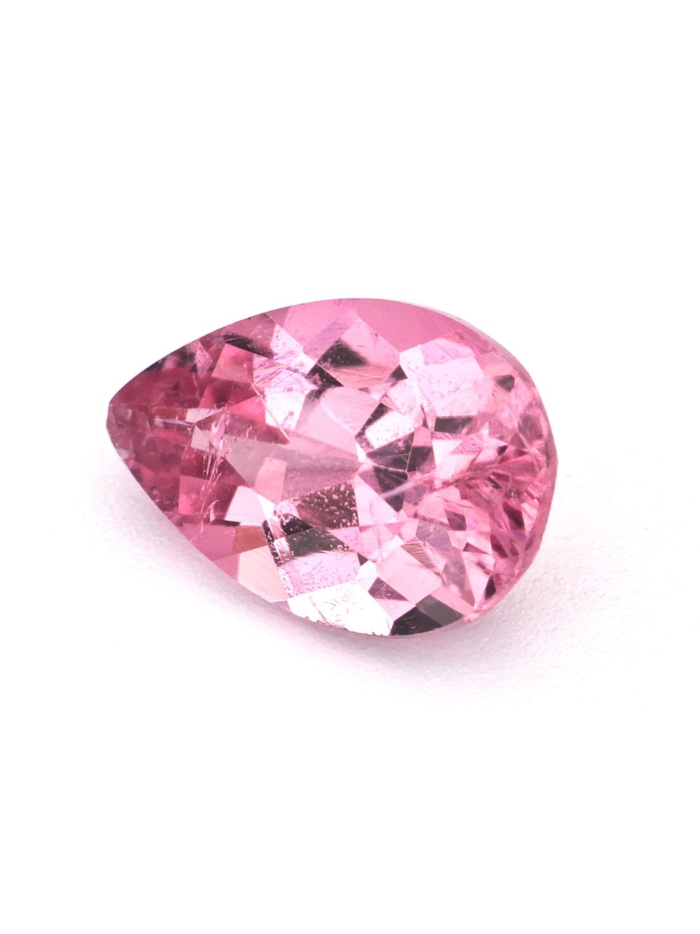 0.58 ct Peony Blush, Pear Cut Tourmaline