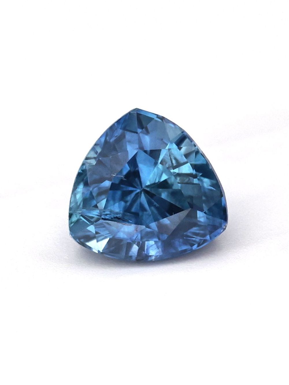1.11 ct Cornflower Blue, Trillion Sapphire