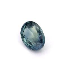 Nangi fine jewelry - teal / Peacock sapphire gemstone in gold