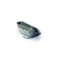 Nangi fine jewelry - teal / Peacock sapphire gemstone in gold