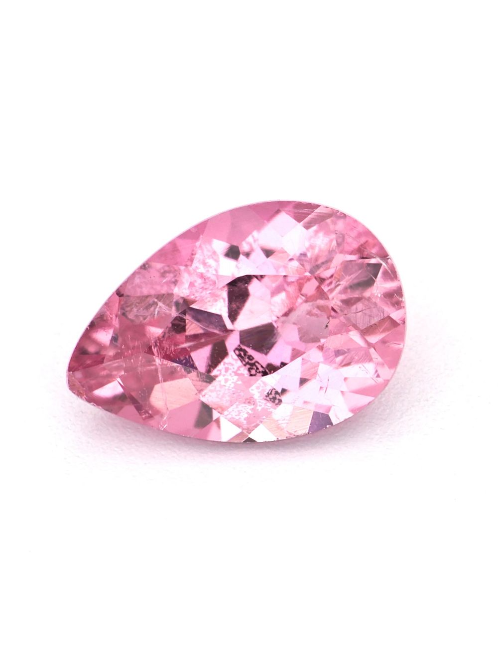0.58 ct Peony Blush, Pear Cut Tourmaline