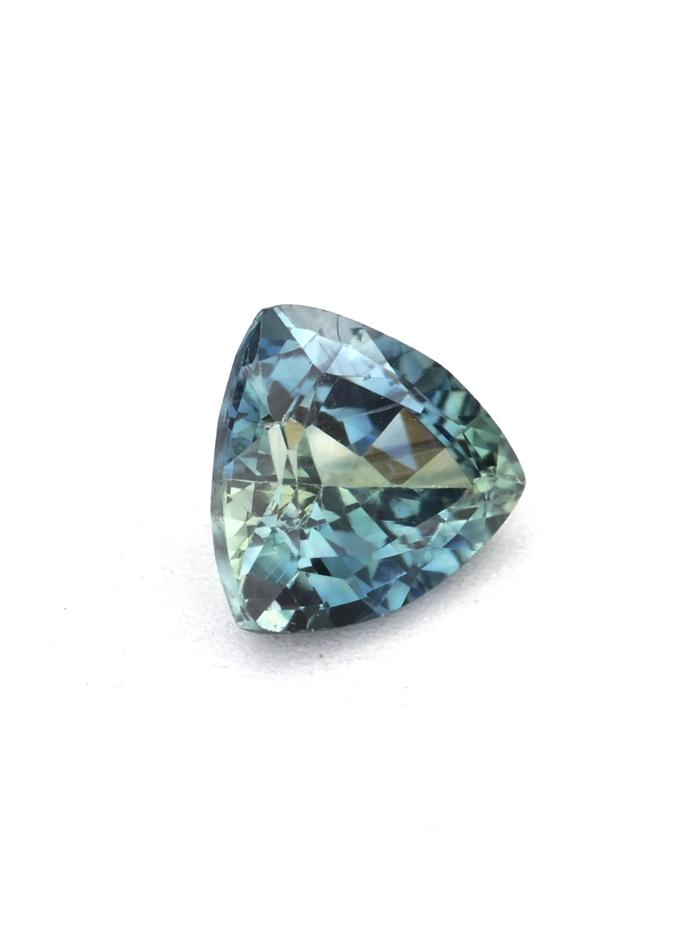 Nangi fine jewelry - teal / Peacock gemstone in gold